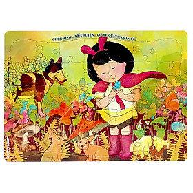 Ghép Hình - Kể Chuyện: Cô Bé Quàng Khăn Đỏ