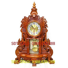 Mua Đồng Hồ Để Bàn Gỗ Hương cao 70cm ( F1 )