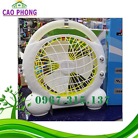 QUẠT HỘP DC - 220VAC CÓ ĐÈN CHIẾU SÁNG, 2 CHẾ ĐỘ LÀM MÁT