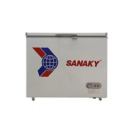 Tủ Đông Sanaky VH-285W2 2 Ngăn 2 Cánh Dàn Lạnh Nhôm (220L) - Hàng Chính Hãng