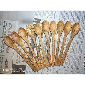 Mua 10 chiếc muỗng gỗ dừa giá rẻ | Muỗng cà phê giá rẻ