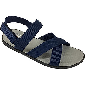 Giày Sandal Nam 3 Quai Ngang Chéo Everest EV14 A248 (Xanh Đậm)