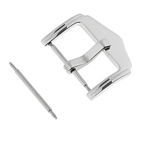 Watch Strap Buckle Replacement 16-22mm Stainless Steel Wristband Clasp 16mm