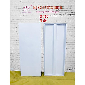 Mua Mâm sắt màu Trắng dài 100cm  rộng 40cm CT4X10T