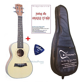 Mua Đàn Ukulele Concert hãng Guitarist UK-Q320 + Tặng bao da 3 lớp + Sách hướng dẫn học + Phím gảy