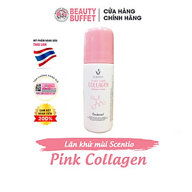 Lăn khử mùi và khô thoáng vùng da dưới cánh tay Scentio Pink Collagen 50ml