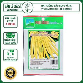 Mua Hạt Giống Đậu Cove Bụi Lùn Qủa Vàng F1  Giòn  Ngọt 10Gr - Phú Nông Seeds