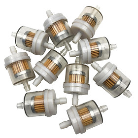 10x Gas Inline Fuel Filters Automotive Car   for