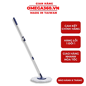 Mua (COMBO) 1 CÂY LAU NHÀ 360 OMEGA MOP + 1 BÔNG LAU OMEGA MOP