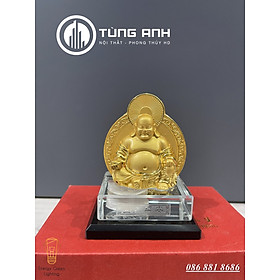 Hình ảnh Tượng Phong Thủy Phật Di Lạc - Quan Âm - 3 Tượng - Gắn Trên Ô tô Hoặc Để Bàn Thờ, Bàn Làm Việc - Có Lọ Thơm Toả Hương - Có Video