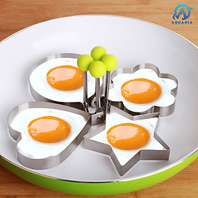 Mua Khuôn Rán Trứng Ốp La  Bánh - Khay Chiên Tạo Nhiều Hình Cute Có Núm Cầm