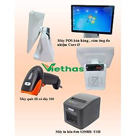 Hình ảnh Trọn Bộ Thiết bị + phần mềm bán hàng Viethas (shop Quần áo, Tạp Hóa , Thú Cưng ...) - Hàng Chính hãng