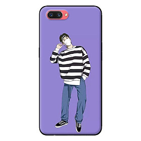 Ốp in cho Oppo A3s Boy Trắng Đen - Hàng chính hãng