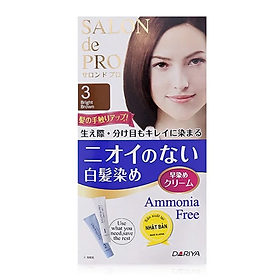 Kem nhuộm tóc Salon de Pro 3 - Màu nâu sáng