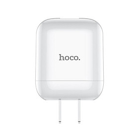 Mua Cốc sạc nhanh Hoco HK2 1 cổng sạc ra nguồn ra max 3.4A Chất liệu nhựa PC chất lượng cao chống cháy - Hàng chính hãng