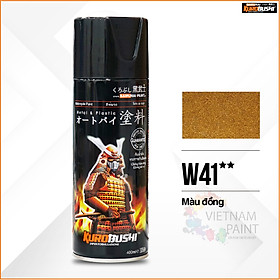 Sơn xịt Samurai Kurobushi - MÀU ĐỒNG Mâm Xe W41 (400ml)