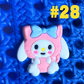 Sticker Jibbitz Phụ Kiện Nhựa Trang Trí, Gắn DÉP TỔ ONG Đa Mẫu, Đa Sắc Màu ‘’SIÊU CHẤT’’