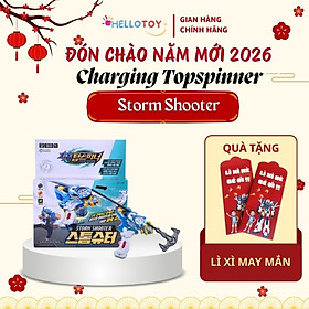 Đồ Chơi Bệ Phóng Con Quay CHARGING TOP SPINNER Storm Shooter - Hellotoy