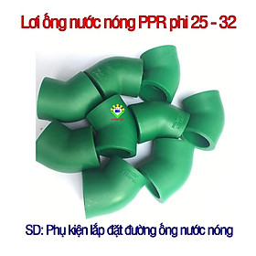 Mua Lơi ống nước nóng PPR phi 25-32 - combo 10 cái - phụ kiện ống nước nóng  lạnh