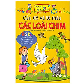 Câu Đố Và Tô Màu - Các Loài Chim 4 - 6 Tuổi