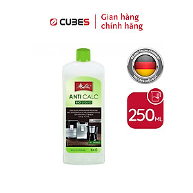 Dung dịch lọc cặn máy pha cà phê Melitta Anti Calc Bio Liquid Descaler Multi Usage 250ml - Hàng nhập khẩu từ Đức