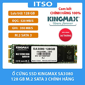 Mua Ổ cứng SSD Kingmax SA3080 128GB M.2 2280 - Hàng Chính Hãng