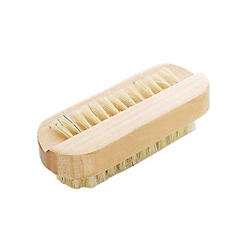 Mua Bàn chải đa năng lông heo 2 mặt tiện ích vệ sinh bụi bẩn của giày  móng tay  chân - BuyBox - BBPK239