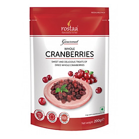 Quả Nam Việt Quất Mỹ - CRANBERRIES USA 200g - Rostaa