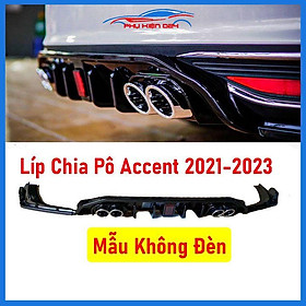 Lippo, Líp Chia Pô Ô Tô Cho Xe Accent 2021-2022-2023 Không Đèn