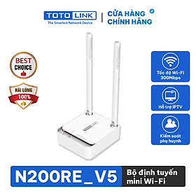 N200RE_V5 - Mini Router Wi-Fi chuẩn N 300Mbps