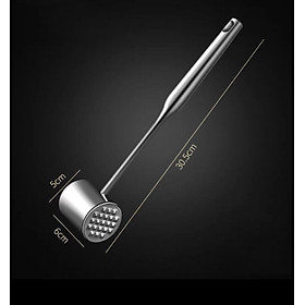 Mua Búa Đập Thịt Dụng Cụ Nhà Bếp Bằng inox 304 búa dần thịt inox 304 liền khối cao cấp có 2 size