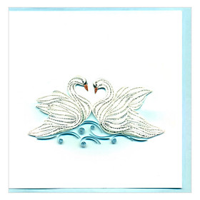 Thiệp Giấy Xoắn GX Love Việt Net VN2XM1150NSNN (15 x 15 cm)