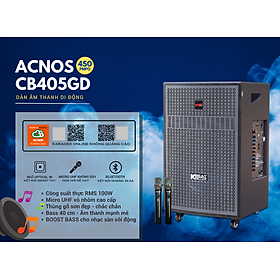 Dàn âm thanh di động ACNOS CB405GD