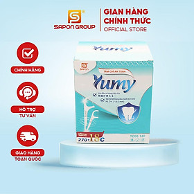 Tăm Chỉ Hộp Tự Động YUMY – 288 Chiếc (TC02-140) Dùng Cho Gia Đình, Lấy Tăm Nhanh – Sạch – Tiện