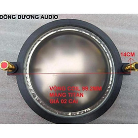 Mua BỘ 2 CÁI COIL LOA TREBLE KÈN 99.2MM CÓ CỌC - CÔN LOA TREBLE