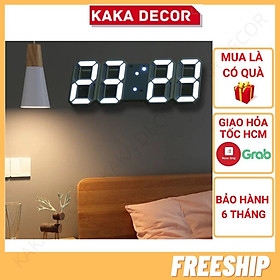 Đồng Hồ Kỹ Thuật Số LED Treo Tường Dùng Để Trang Trí