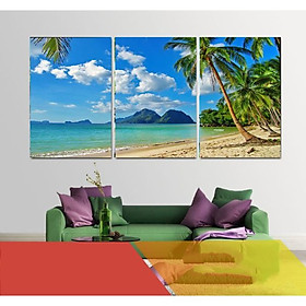 Tranh Treo Tường Hiện Đại Phòng Khách - Biển  T3M-140