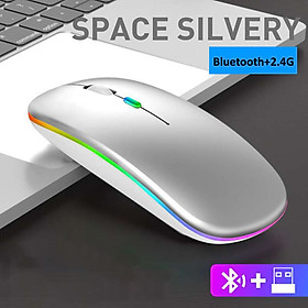 Mua Chuột không dây A2 thiết kế thon gọn  không tạo tiếng ồn  kết nối Bluetooth 2.4Ghz rất  chơi game cực chất