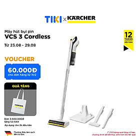 Máy hút bụi cầm tay không dây Karcher VCS 3 Cordless Hàng chính hãng
