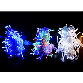 Mua Đèn Led chớp nháy nhiều màu dài 10 mét (dây điện trong suốt)