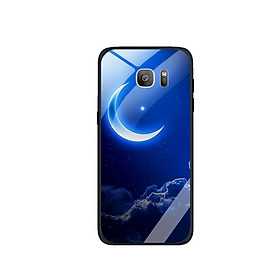 Ốp Lưng Kính Cường Lực cho điện thoại Samsung Galaxy S7 Edge - 0220 MOON01