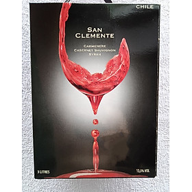 Mua Rượu Vang Bịch Chile San Clemente 3L Nhập Khẩu