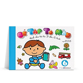 Bé Tập Tô Màu (Tập 6) - Dành Cho Trẻ Từ 3 Đến 6 Tuổi