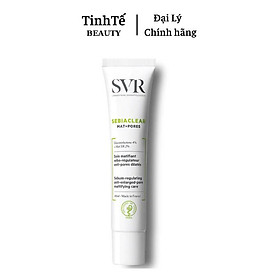 Kem Dưỡng Giúp Giảm Mụn Kiềm Dầu Cho Da SVR Sebiaclear Mat+Pores 40ml