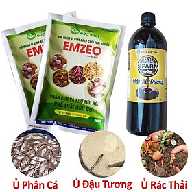 Mua Combo 2 Gói Emzeo Khử Mùi Hôi Và 1 Lít Mật Rỉ Đường Nguyên Chất