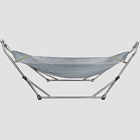 Mua Bộ Khung Võng Xếp Thái Sơn - Relax (Inox) + Võng lưới 2 lớp loại A  cán thép dài 50 cm