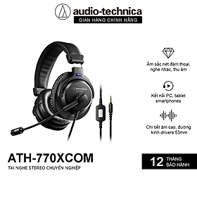 Tai nghe Stereo Audio-Technica ATH-770XCOM - Hàng Chính Hãng