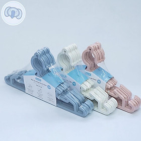 Mua Set 10 Móc áo xoay vuông Hara 175 inochi Mắc áo nhựa cao cấp Mắc áo Nhật
