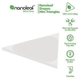 Mua Đèn LED RGB lắp ghép thông minh Nanoleaf Shapes Tam Giác Mini - Mini Triangle 1 ô đèn