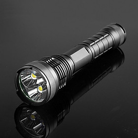 Mua Đèn pin 3 bóng đi đêm hợp kim nhôm siêu chắc chắn  chống va đập M50 ( TẶNG ĐÈN PIN MINI BÓP TAY BẢO VỆ MÔI TRƯỜNG- Giao màu ngẫu nhiên )